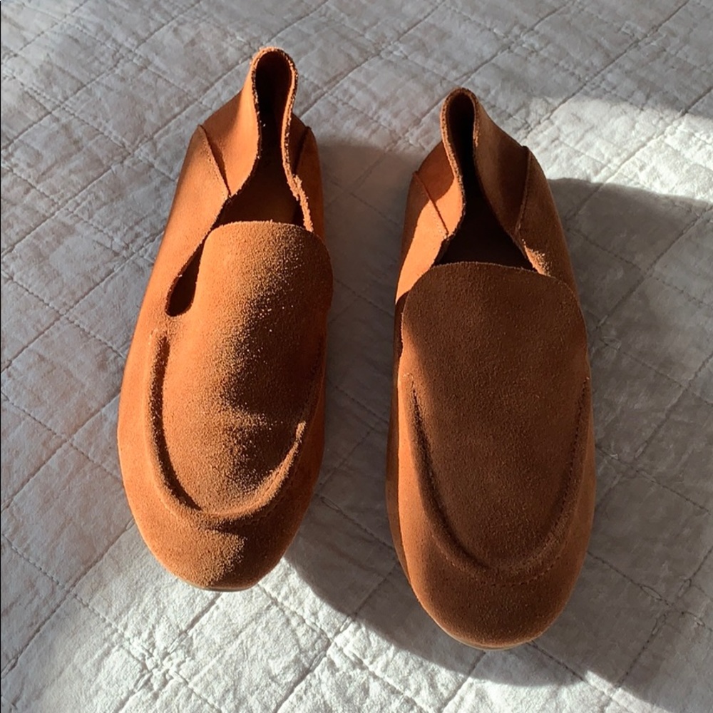 Women’s brown loafers size 8.5